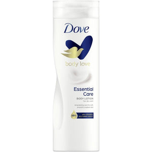 DOVE - Body Love Essential Care Nourishing Body Lotion with Ceramide Restoring Serum for Dry Skin 400ml  - CHOOSE A PACK SIZE DISCOUNT