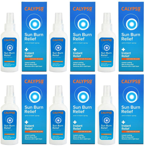 Calypso Instant Cooling Sun Burn Relief Anti-Irritant Spray with Iricalmin 100ml - CHOOSE A PACK SIZE DISCOUNT