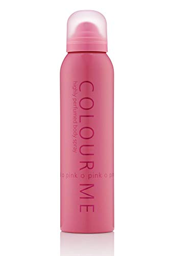 COLOUR ME Pink Perfume for Women. 150ml Body Spray, Luxury Fragrance - Womens Perfume, Long Lasting Fragrance for Women by Milton-Lloyd