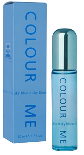 Milton Lloyd Women's Colour Me Sky Blue 50 ml Parfum De Toilette Perfume - In Our Opinion This Is A Nice Everyday Alternative To Use Instead Of The Dearer Designer Brand Narcisco Rodriguez - CHOOSE A PACK SIZE DISCOUNT